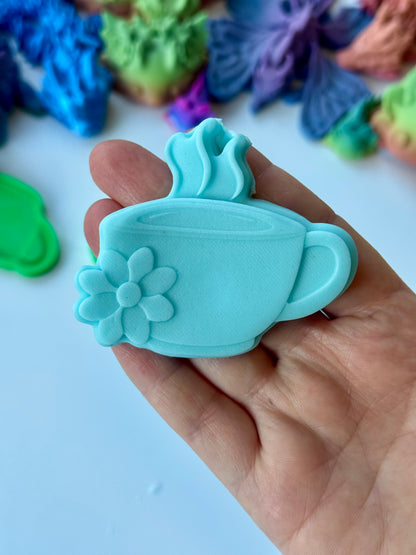 cup breakfast - 3d Deboss and cutter