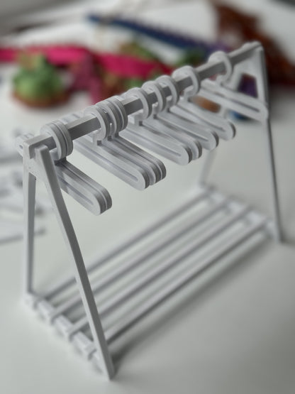 Cookie Rack and Hangers - WHITE