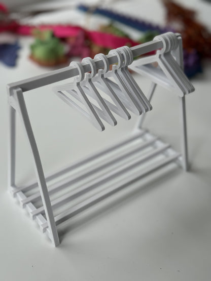 Cookie Rack and Hangers - WHITE