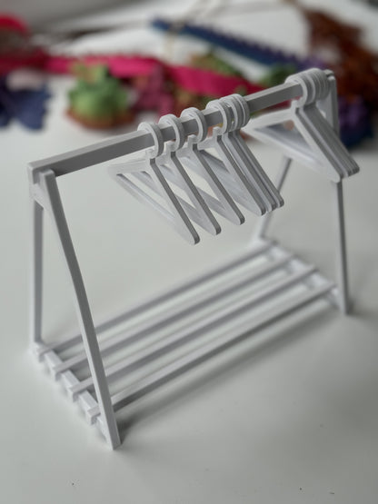 Cookie Rack and Hangers - WHITE