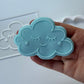 cute cloud - debossing + matching cutter - M1054