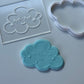 cute cloud - debossing + matching cutter - M1054
