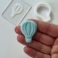 mini hot air balloon - debossing + matching cutter - M1054