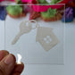 New home keys - deboss