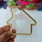 New home heart - deboss + matching cutter