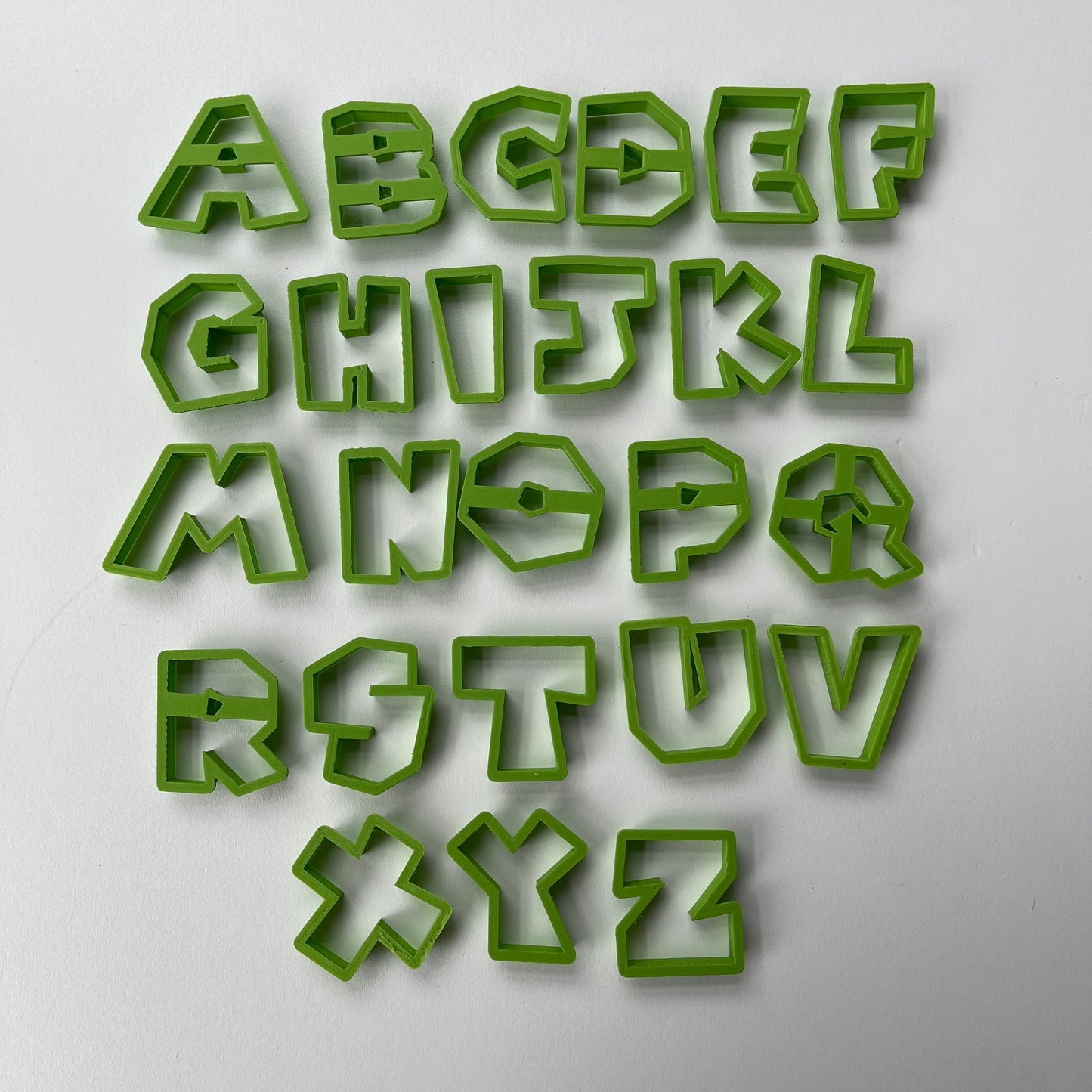SUPER MARIO alphabet cookie Cutters MEG cookie cutters