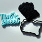 two sweet - 3d debossing and cutter - sweet