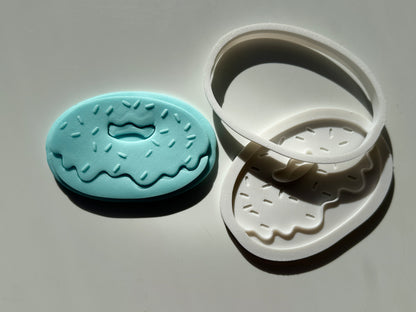 doughnuts - 3d debossing and cutter - sweet