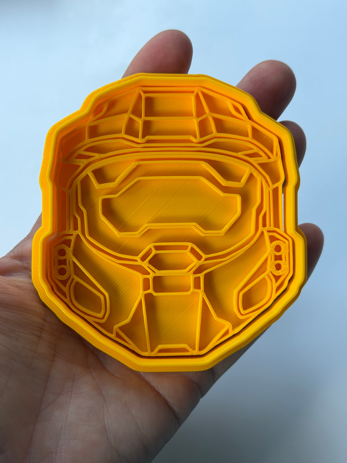 Halo Soldier Helmet Stamp & Matching Cutter