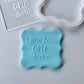 Little miss One Derful - deboss + cutter M1060