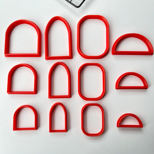 Geometric shapes - arch - semi circle -rectangle - cookie cutter