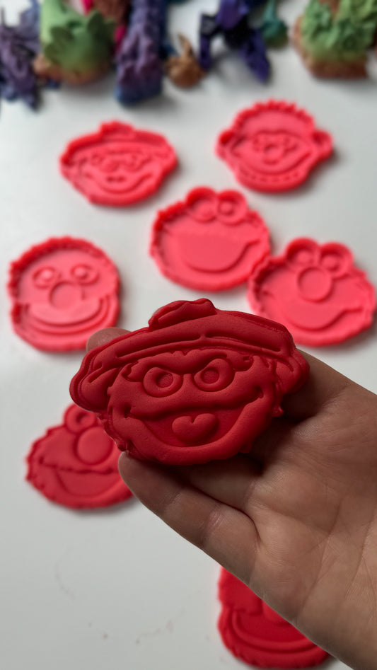 Sesame street - Design 1 - cutter + stamp