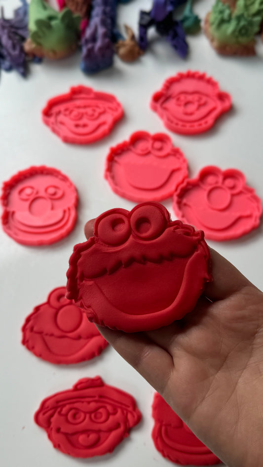 Sesame street - Design 4 - cutter + stamp