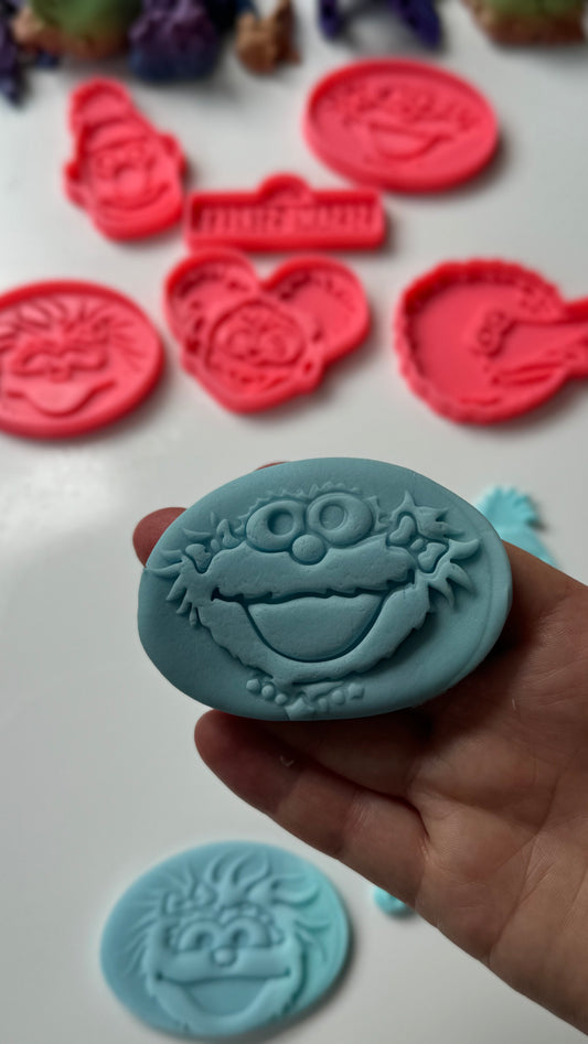 Sesame street - Design 5 - cutter + stamp