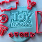 Toy Box Stories Lettering Fondant Cutter Set