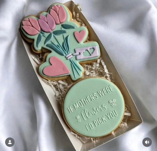 3D Bouquet flower - deboss and cutter