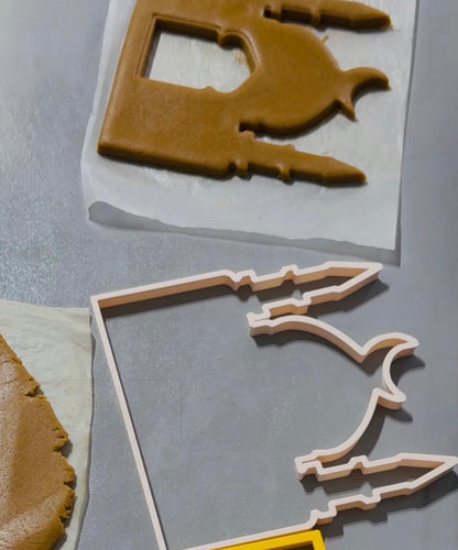Mosque - Masjid - Ramadan - Eid Muslim Islamic - Islam cake - cookie cutter