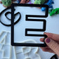 Plain letters Alphabet- cookie cutter