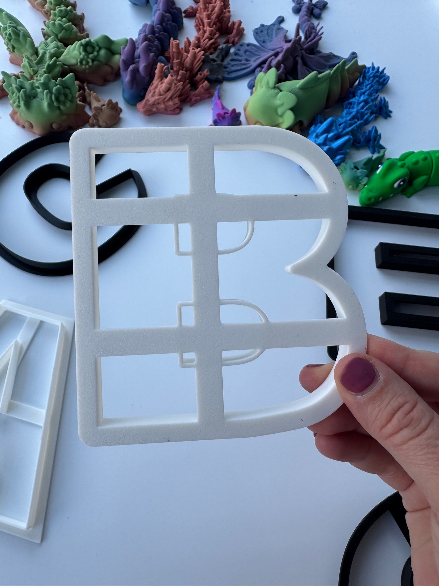 Plain letters Alphabet- cookie cutter