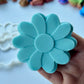 Daisy flower cookie cutter and matching 3D deboss