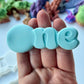 One cookie cutter and matching 3D deboss