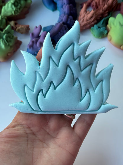 Fire / Flame Cookie cutter set of 3 - M1116