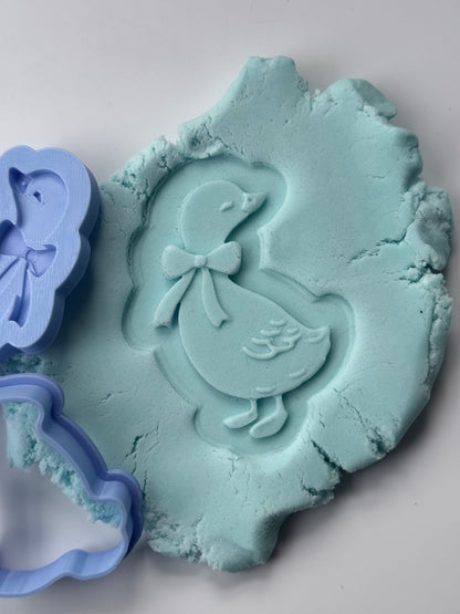 Silly Goose 3D deboss and matching cutter - style 1
