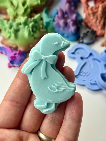 Silly Goose 3D deboss and matching cutter - style 1