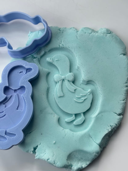 Silly Goose 3D deboss and matching cutter - style 2