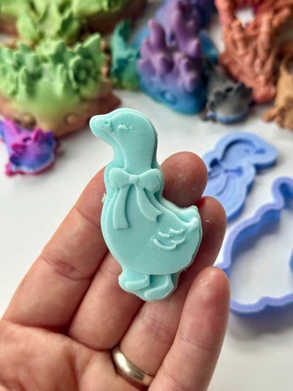 Silly Goose 3D deboss and matching cutter - style 2