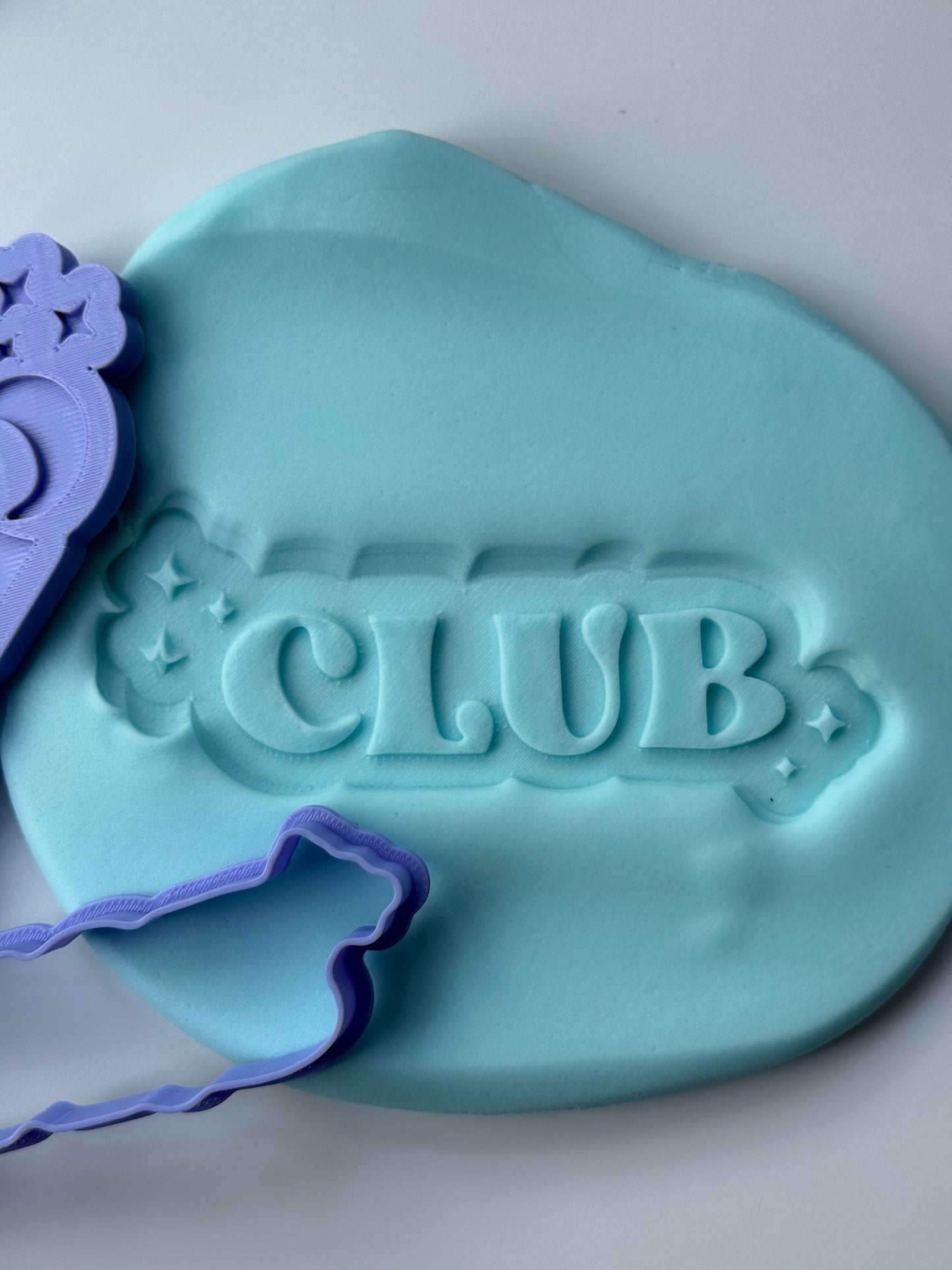 Girls night out - club -3d deboss and matching cutter
