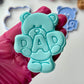 Dad teddy Bear stamp and matching cutter