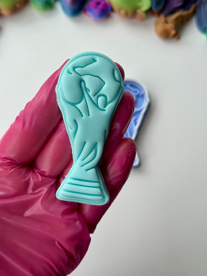 Wold cup stamp and matching cutter