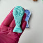 Wold cup stamp and matching cutter