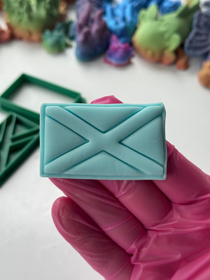Scotland flag cutter + stamp