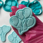 Ballons stamp and matching cutter - 0912