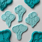 Ballons stamp and matching cutter - 0912