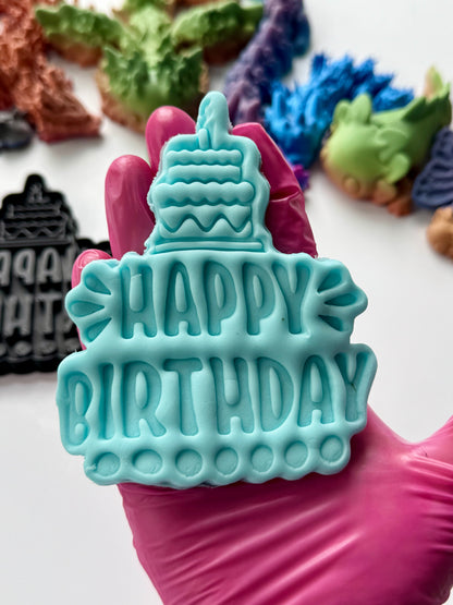 HAPPY BIRTHDAY PYO - CUTTER + STAMP