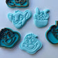 Lion king cookie cutter + stamp set of 3