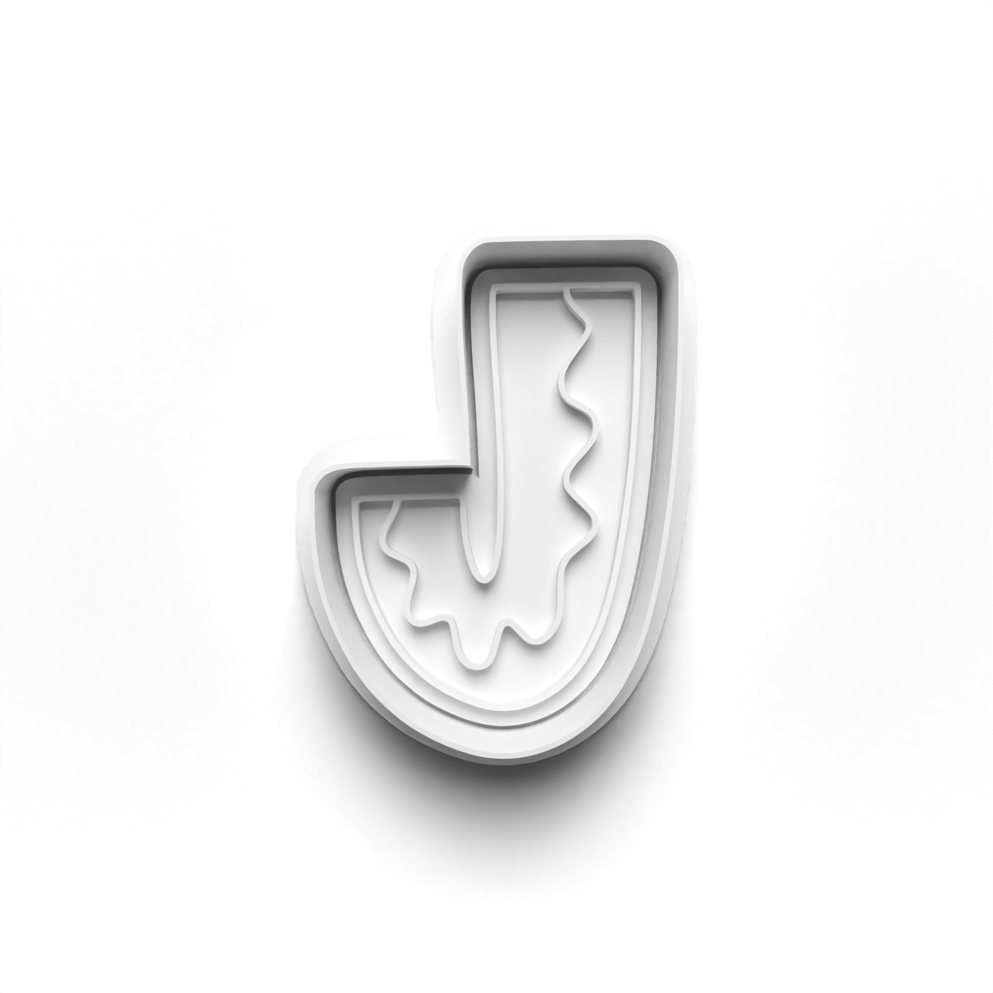 Playful letters Alphabet cookie cutter + stamp 0840