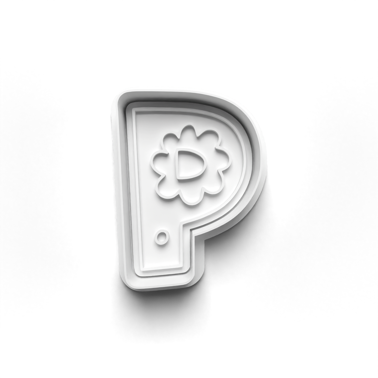 Playful letters Alphabet cookie cutter + stamp 0840