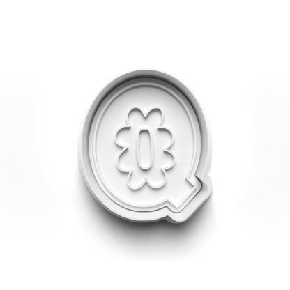 Playful letters Alphabet cookie cutter + stamp 0840