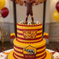 Custom 3D Printed Resin Action Figure Cake Toppers