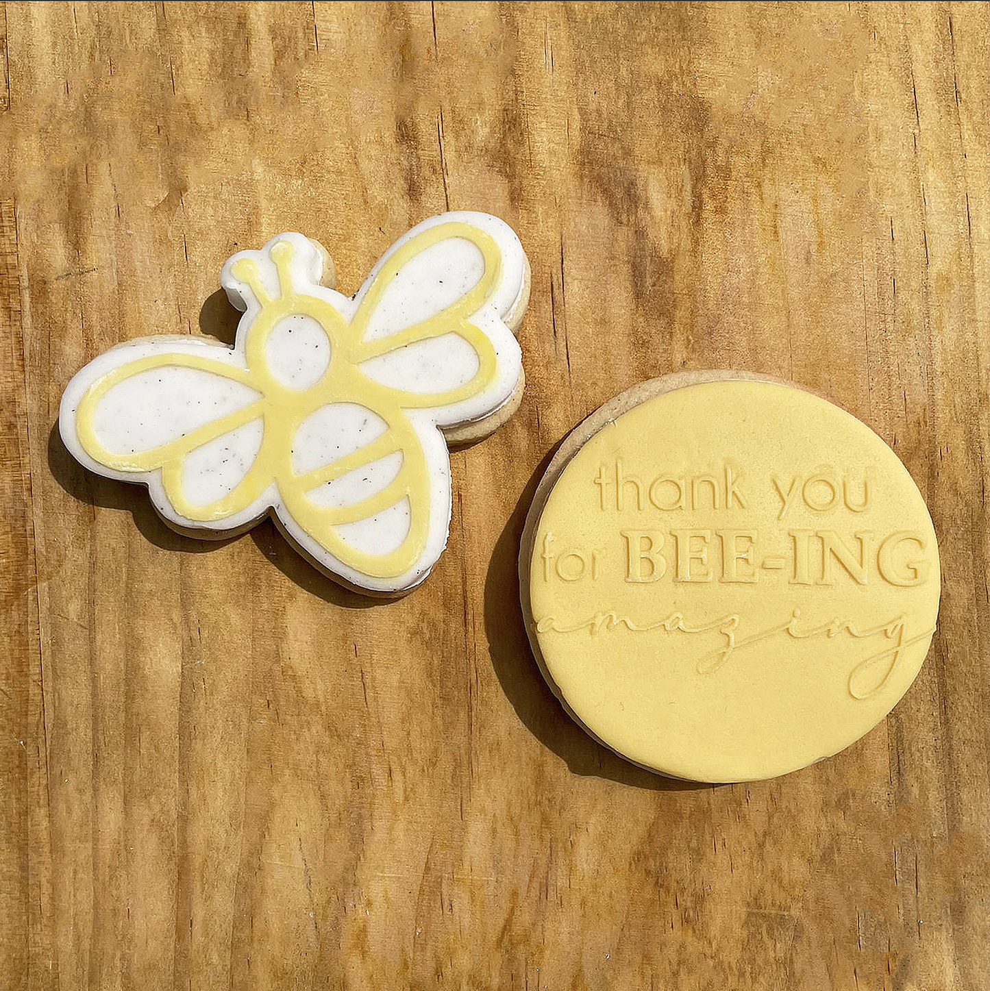 Thank you for Bee-ing amazing debossing MEG cookie cutters