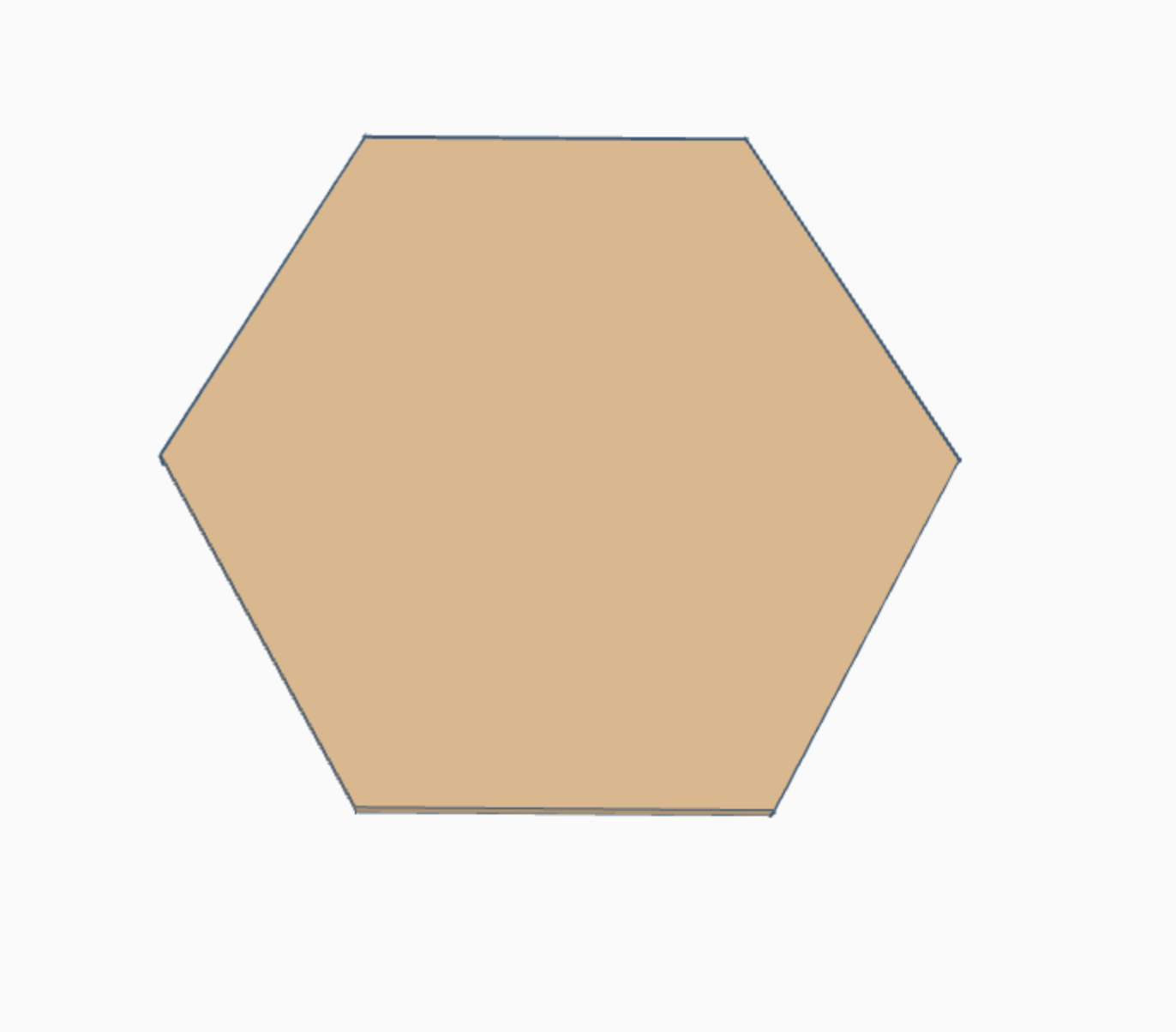 Meg’s Magic cookie kit - Hexagon - Pack of 4 + cutter - FAKE COOKIES