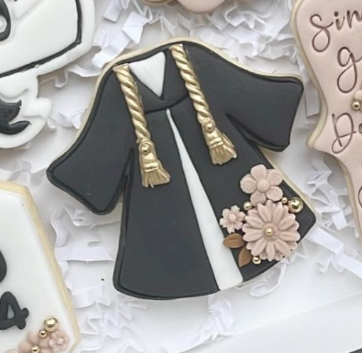 Graduation Robes cookie cutter