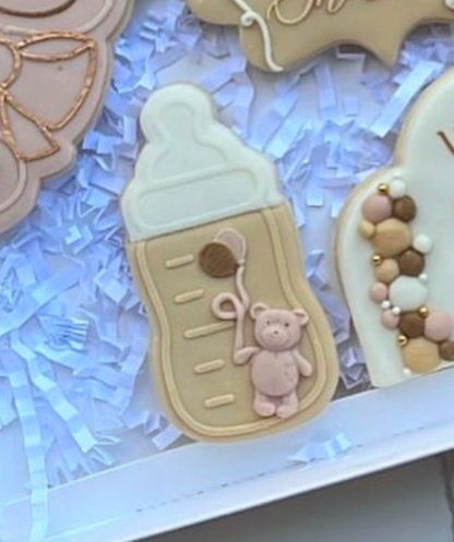 Baby bottle deboss + cutter