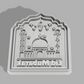 EID MUBARAK- D2 - PYO - Cookie cutter + Stamp M1005