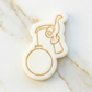 Christmas Grinch cookie cutter + stamp