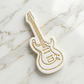 Electric guitar cookie cutter + stamp